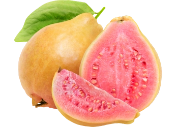Una guanábana entera con una hoja verde, junto a la pulpa de guanábana troceada y pulpa blanca brillante-100% fruta fresca natural sin conservantes de Pulpas Nuestra Tierra. - Pulpas Nuestra Tierra
